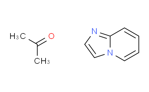 CAS No. 116355-08-9, propan-2-one compound with imidazo[1,2-a]pyridine (1:1)
