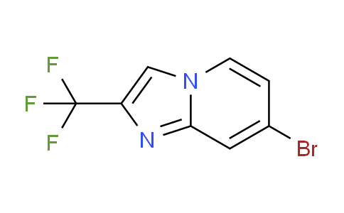 CAS No. 1206978-90-6, 7-bromo-2-(trifluoromethyl)imidazo[1,2-a]pyridine