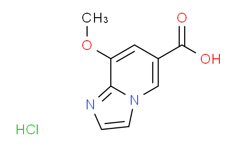 CAS No. 2060033-77-2, 8-methoxyimidazo[1,2-a]pyridine-6-carboxylic acid;hydrochloride