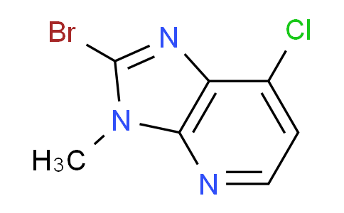 CAS No. 1638764-58-5, 2-bromo-7-chloro-3-methyl-3H-imidazo[4,5-b]pyridine