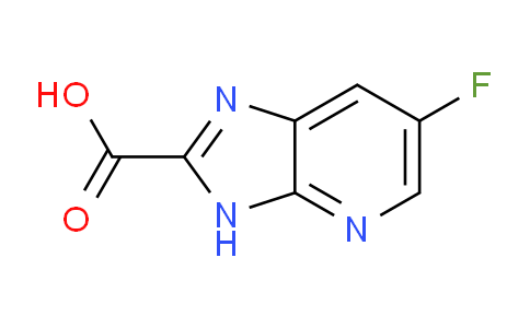 CAS No. 954217-92-6, 6-fluoro-3H-imidazo[4,5-b]pyridine-2-carboxylic acid