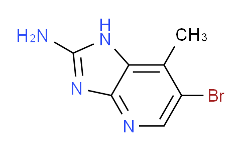 CAS No. 2006277-07-0, 2-Amino-6-bromo-7-methylimidazo[4,5-b]pyridine