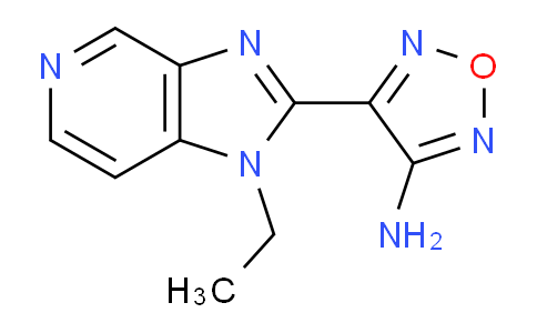 DY761087 | 607368-87-6 | 4-(1-ethyl-1H-imidazo[4,5-c]pyridin-2-yl)-1,2,5-oxadiazol-3-amine