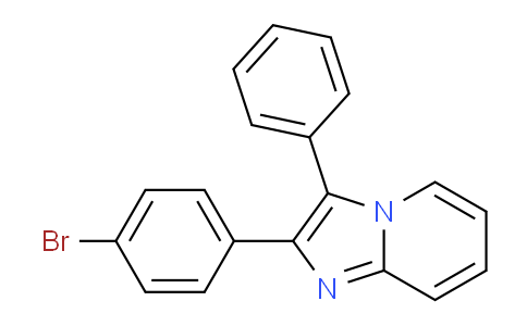 CAS No. 1027074-52-7, 2-(4-bromophenyl)-3-phenylimidazo[1,2-a]pyridine