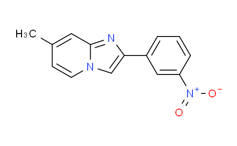 CAS No. 54970-96-6, 7-Methyl-2-(3-nitrophenyl)imidazo[1,2-a]pyridine