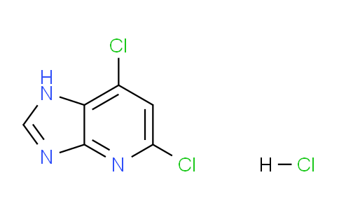CAS No. 1956356-34-5, 5,7-Dichloro-1H-imidazo[4,5-b]pyridine hydrochloride