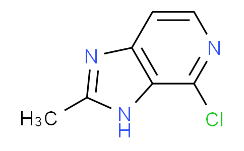 CAS No. 50432-65-0, 4-Chloro-2-methyl-3H-imidazo[4,5-c]pyridine