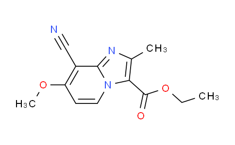 DY761131 | 1704066-60-3 | ethyl 8-cyano-7-methoxy-2-methylimidazo[1,2-a]pyridine-3-carboxylate