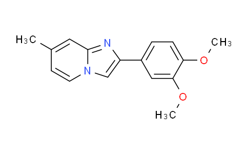 DY761148 | 475992-34-8 | 2-(3,4-Dimethoxyphenyl)-7-methylimidazo[1,2-a]pyridine