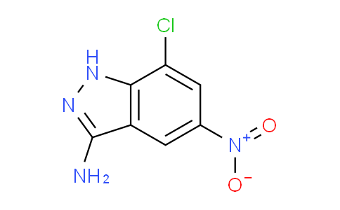 CAS No. 1197193-46-6, 7-Chloro-5-nitro-1H-indazol-3-amine