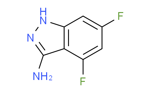CAS No. 1197193-24-0, 4,6-Difluoro-1H-indazol-3-ylamine