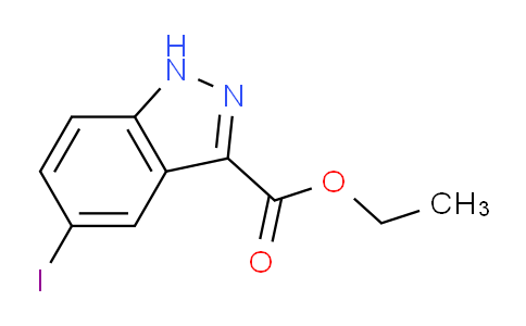 CAS No. 1207-38-1, Ethyl 5-iodo-1H-indazole-3-carboxylate