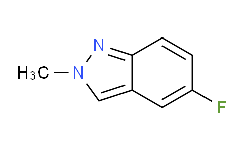 CAS No. 1208470-64-7, 5-fluoro-2-methyl-2H-indazole