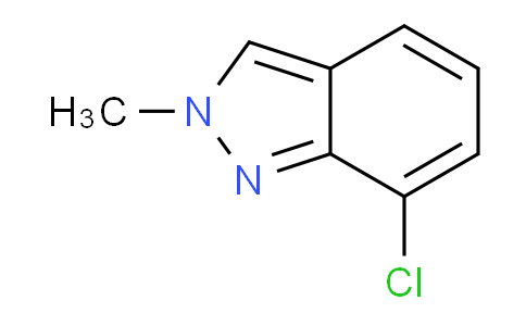 CAS No. 1216469-16-7, 7-chloro-2-methyl-2H-indazole