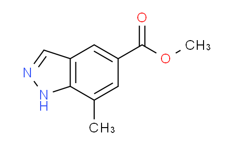 CAS No. 1220039-49-5, methyl 7-methyl-1H-indazole-5-carboxylate