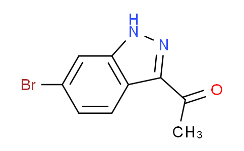 CAS No. 1220039-77-9, 1-(6-Bromo-1H-indazol-3-yl)ethanone