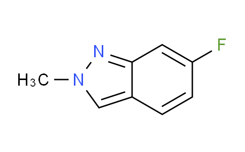 CAS No. 348-39-0, 6-fluoro-2-methyl-2H-indazole