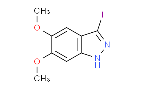 CAS No. 944904-29-4, 3-Iodo-5,6-dimethoxy-1H-indazole