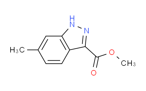 CAS No. 858227-11-9, 6-Methyl-1H-indazole-3-carboxylic acid methyl ester