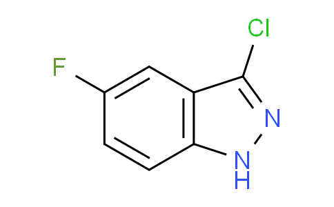 CAS No. 885519-10-8, 3-chloro-5-fluoro-1H-indazole