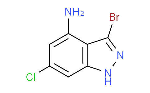 885519-95-9 | 3-bromo-6-chloro-1H-indazol-4-amine