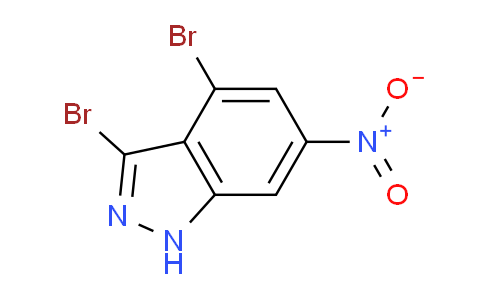 CAS No. 885519-49-3, 3,4-dibromo-6-nitro-1H-indazole