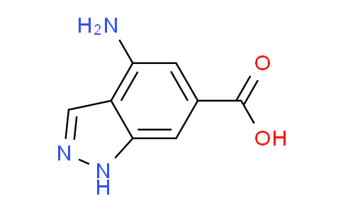 CAS No. 885519-89-1, 4-Amino-1H-indazole-6-carboxylic acid