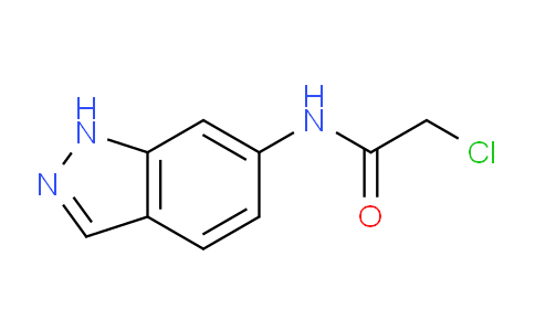 CAS No. 401591-05-7, 2-chloro-N-(1H-indazol-6-yl)acetamide