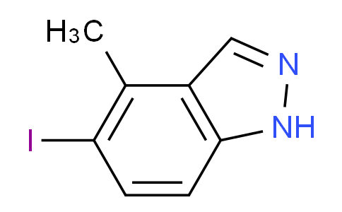 CAS No. 1082040-12-7, 5-iodo-4-methyl-1H-indazole
