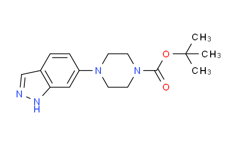 CAS No. 744219-43-0, tert-butyl 4-(1H-indazol-6-yl)piperazine-1-carboxylate