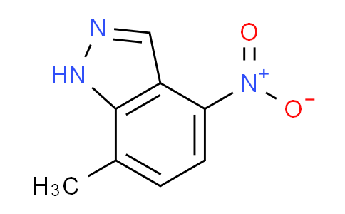 CAS No. 858227-24-4, 7-methyl-4-nitro-1H-indazole