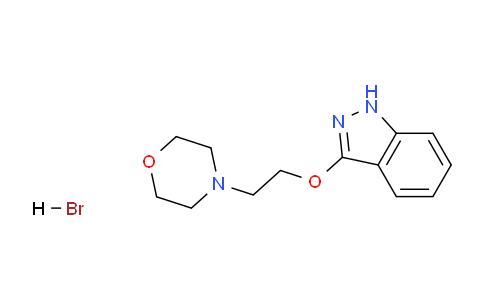 CAS No. 36173-91-8, 4-(2-((1H-Indazol-3-yl)oxy)ethyl)morpholine hydrobromide