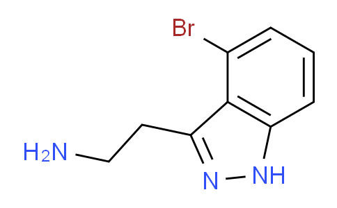 CAS No. 1360970-26-8, 2-(4-Bromo-1H-indazol-3-yl)ethanamine
