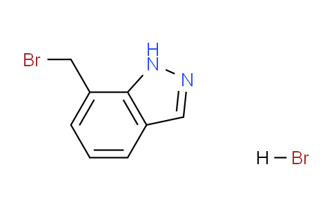 CAS No. 1956306-65-2, 7-(Bromomethyl)-1H-indazole hydrobromide