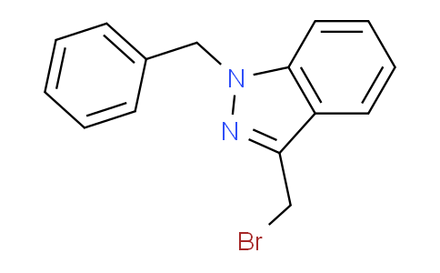 CAS No. 174180-33-7, 1-Benzyl-3-(bromomethyl)-1H-indazole