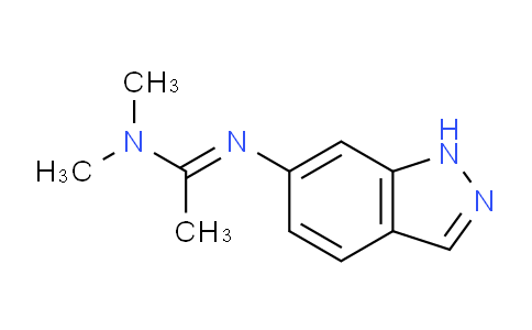 CAS No. 952183-02-7, N'-(1H-Indazol-6-yl)-N,N-dimethylacetimidamide