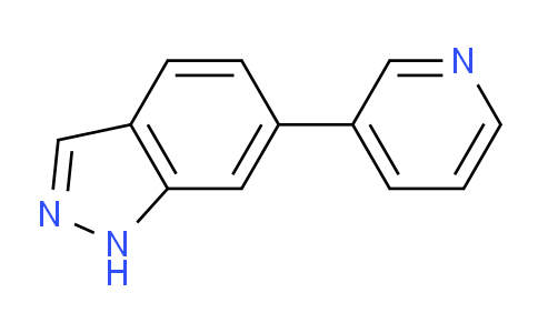 CAS No. 885272-35-5, 6-(Pyridin-3-yl)-1H-indazole