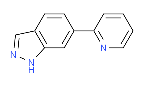 CAS No. 885272-07-1, 6-(Pyridin-2-yl)-1H-indazole