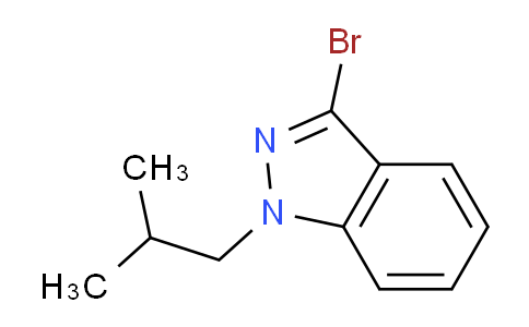 CAS No. 1784582-39-3, 3-Bromo-1-isobutyl-1H-indazole