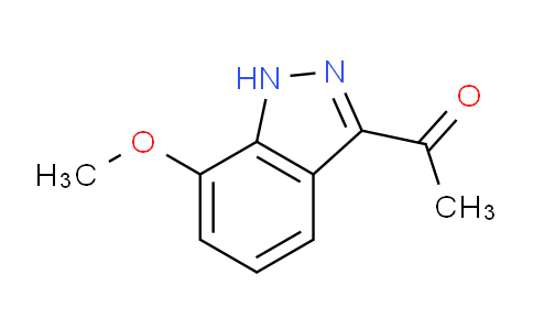 CAS No. 1557700-47-6, 1-(7-Methoxy-1H-indazol-3-yl)ethanone