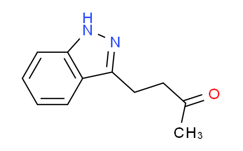 CAS No. 214541-51-2, 4-(1H-Indazol-3-yl)butan-2-one