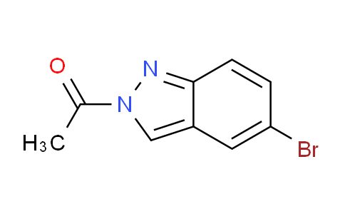 CAS No. 1195623-05-2, 1-(5-Bromo-2H-indazol-2-yl)ethanone