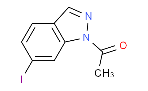 CAS No. 850363-52-9, 1-(6-Iodo-1H-indazol-1-yl)ethanone