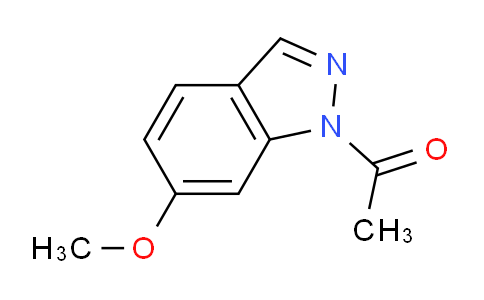 CAS No. 343773-70-6, 1-(6-Methoxy-1H-indazol-1-yl)ethanone