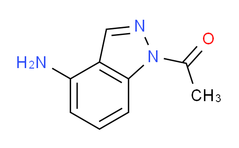 CAS No. 1010102-10-9, 1-(4-Amino-1H-indazol-1-yl)ethanone