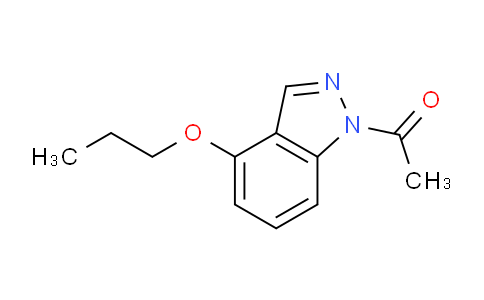 CAS No. 850363-65-4, 1-(4-Propoxy-1H-indazol-1-yl)ethanone