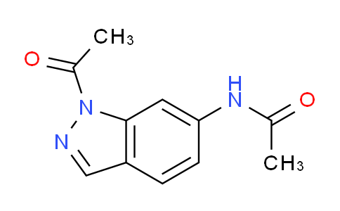 CAS No. 95091-98-8, N-(1-Acetyl-1H-indazol-6-yl)acetamide