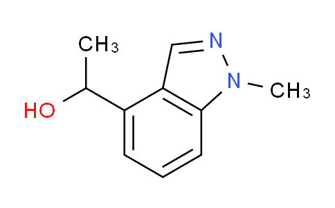 CAS No. 1334405-61-6, 1-(1-Methyl-1H-indazol-4-yl)ethanol