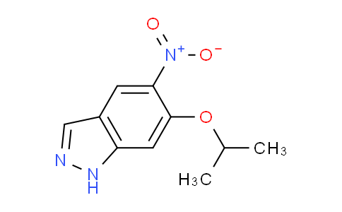 CAS No. 1420680-42-7, 6-Isopropoxy-5-nitro-1H-indazole