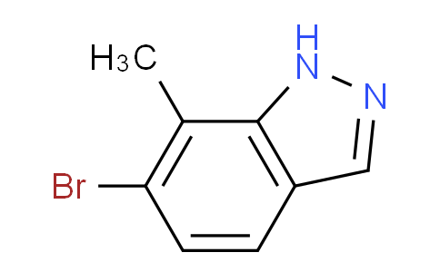 CAS No. 1337880-06-4, 6-Bromo-7-methyl-1H-indazole